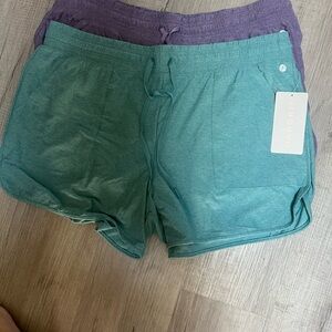 Danskin Drawstring Lounge Shorts 2 pair